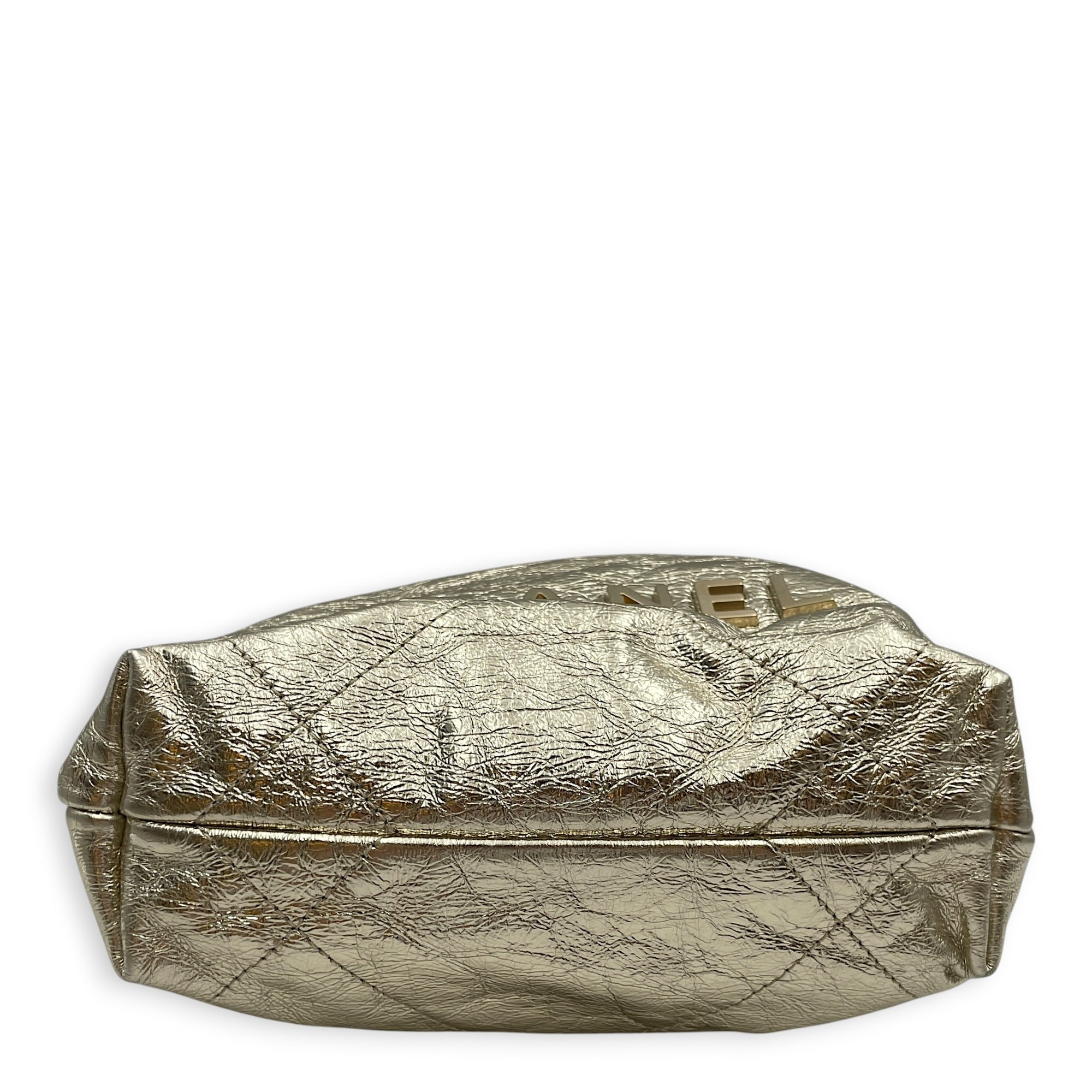 Mini C22 Gold Crossbody Bag in Metallic gold CL2605-21644 5