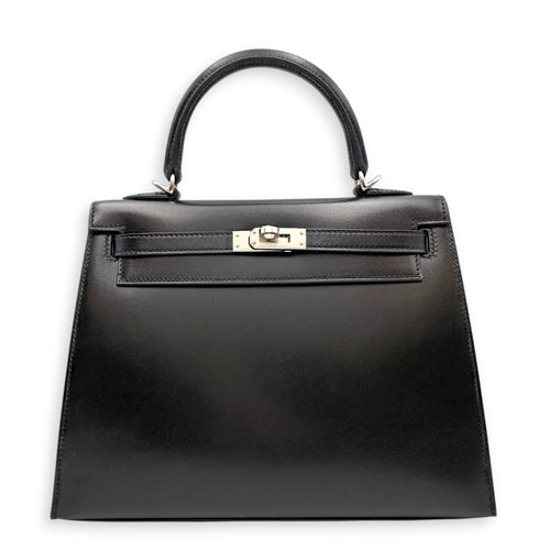 Sellier Kelly 25 Black in Box Palladium hardware CL2605-21653 1