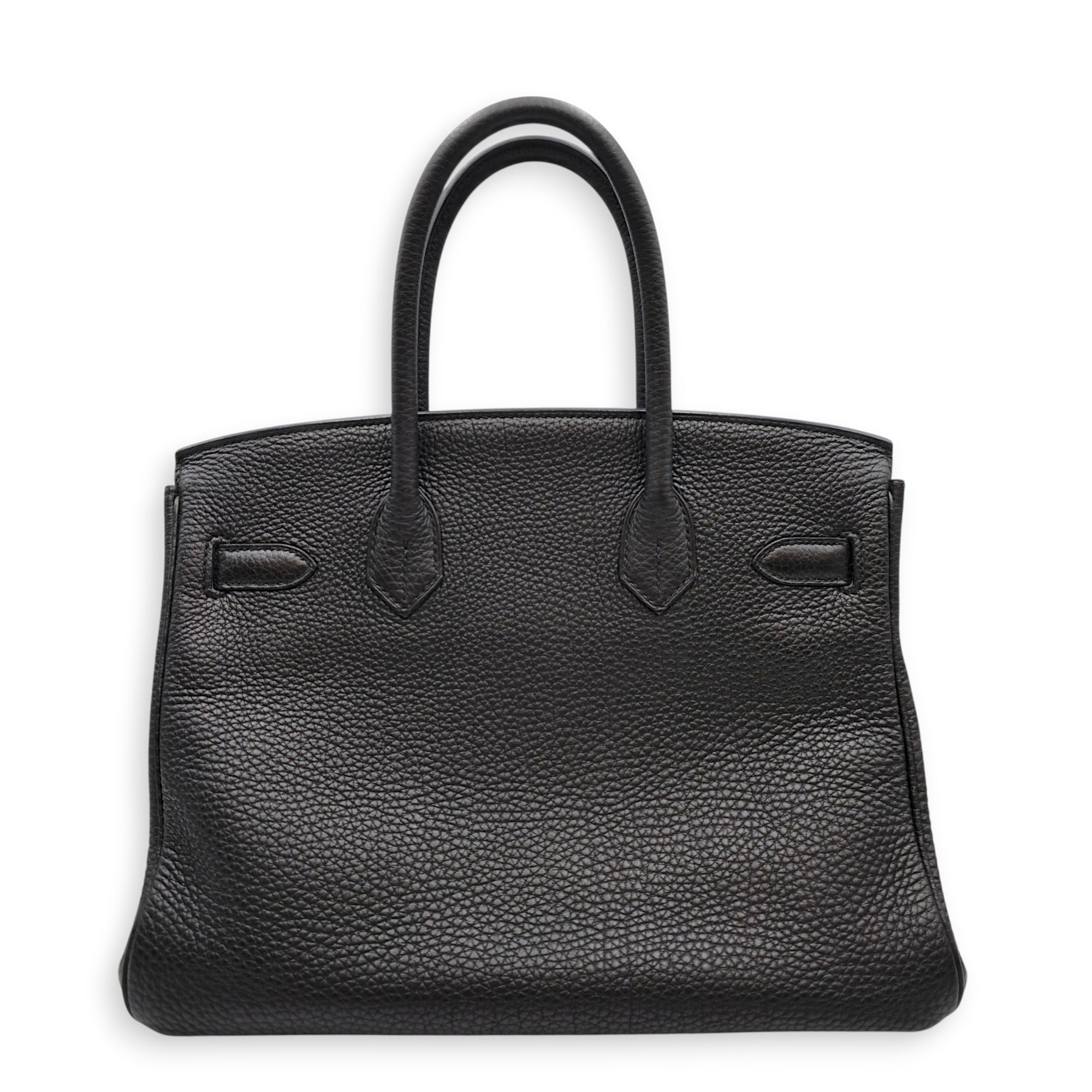 Birkin 30 Black in Togo Gold hardware