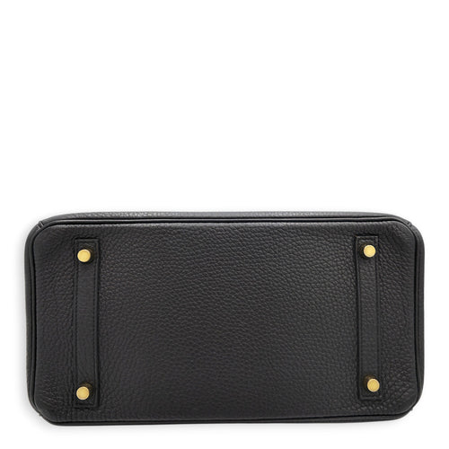 Birkin 30 Black in Togo Gold hardware