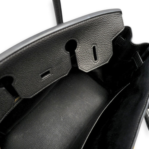Birkin 30 Black in Togo Gold hardware