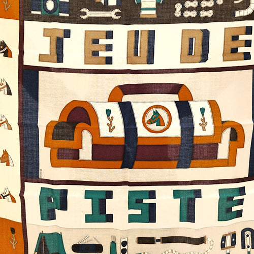 Jeu de Piste 65 Menthe/Beige/Caramel Scarf CL2605-21663 2