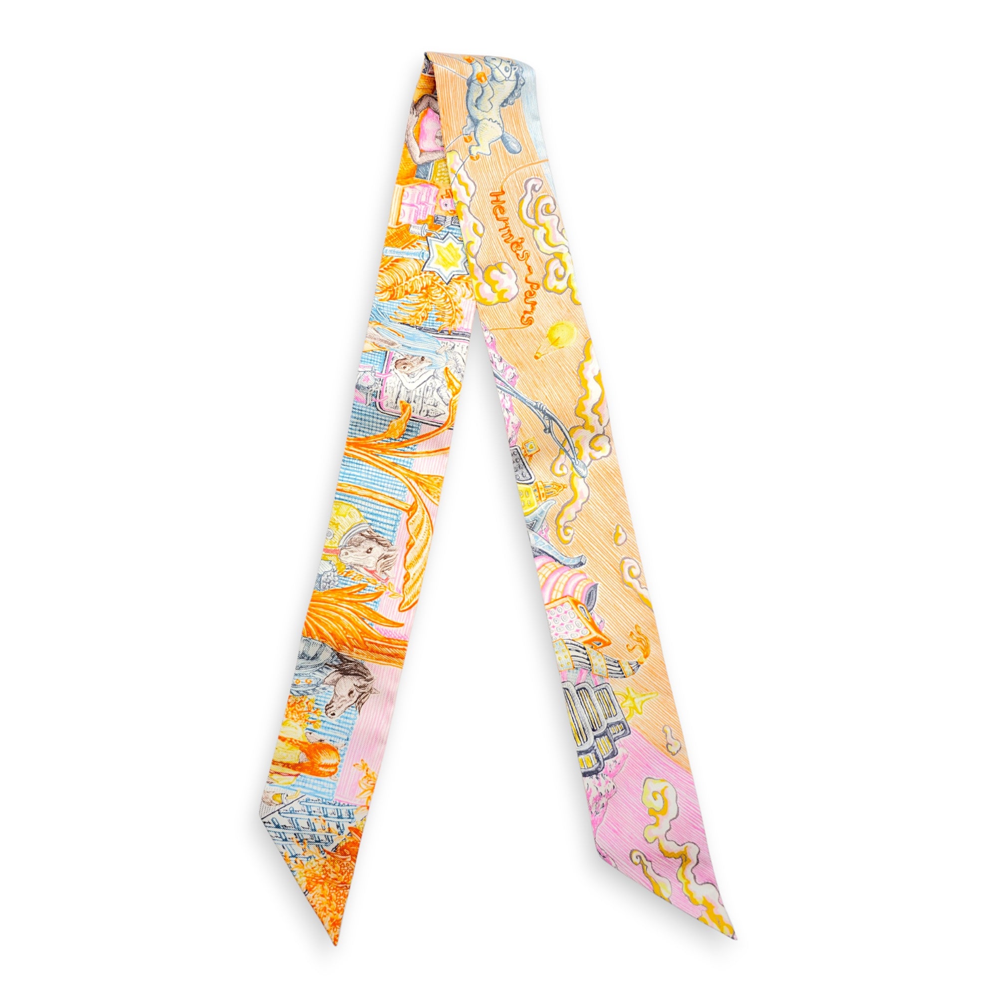 City of Light Twilly Orange/Petrole/Vieux Rose Twilly