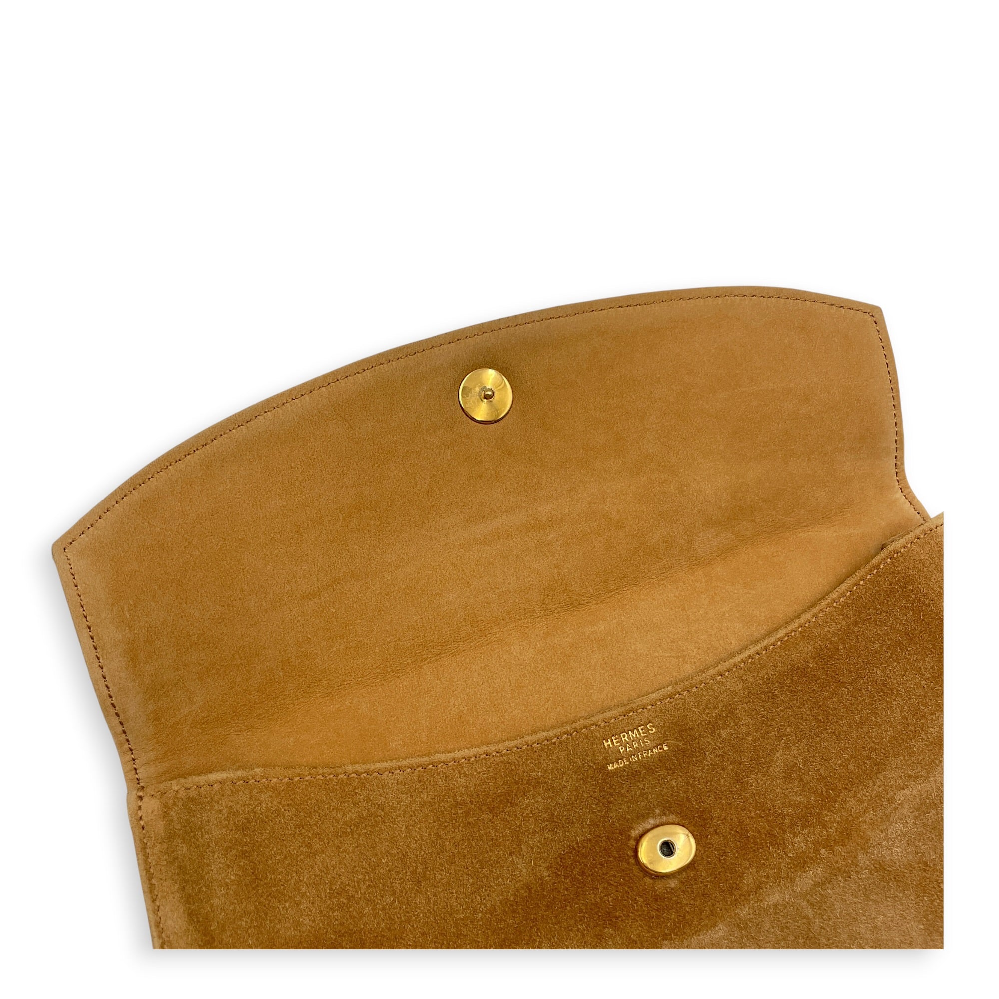 Rio Naturel Clutch in Suede Leather CL2605-21669 5