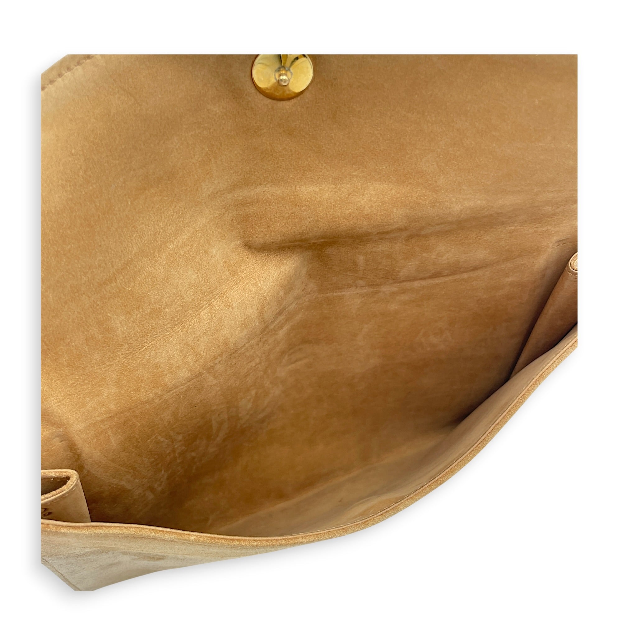 Rio Naturel Clutch in Suede Leather CL2605-21669 6