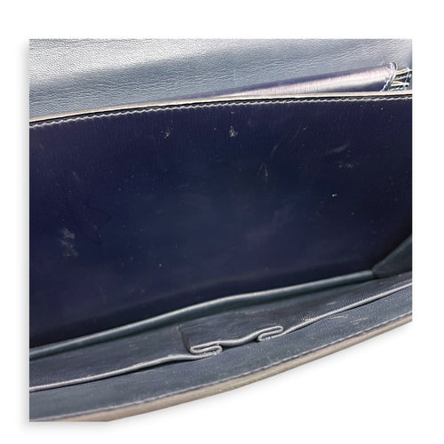 Cadena Shoulder Bag Navy in Toile/Box Gold hardware CL2605-21670 10