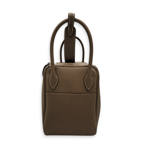 Lindy 26 Etoupe in Clemence Palladium hardware