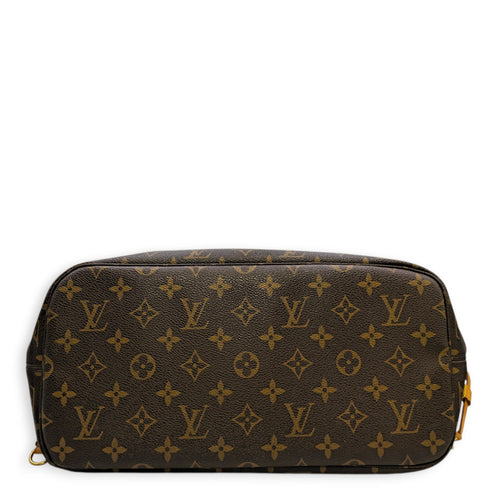 Monogram Neverfull MM Brown Tote Bag in Canvas Gold hardware CL2605-21674 5