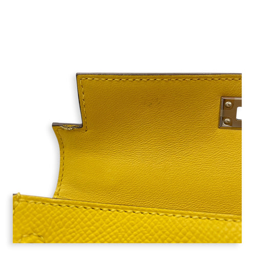 Sellier Kelly 20 Jaune De Naples in Epsom Palladium hardware CL2605-21676 13