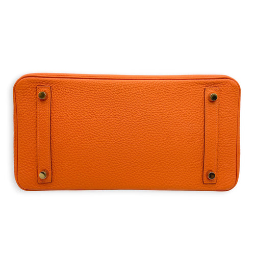 Birkin 30 Orange in Togo Gold hardware CL2605-21677 5