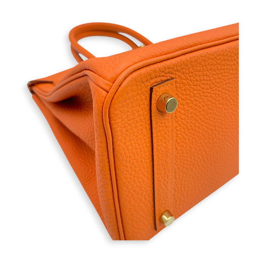 Birkin 30 Orange in Togo Gold hardware CL2605-21677 7