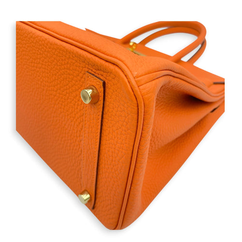 Birkin 30 Orange in Togo Gold hardware CL2605-21677 8