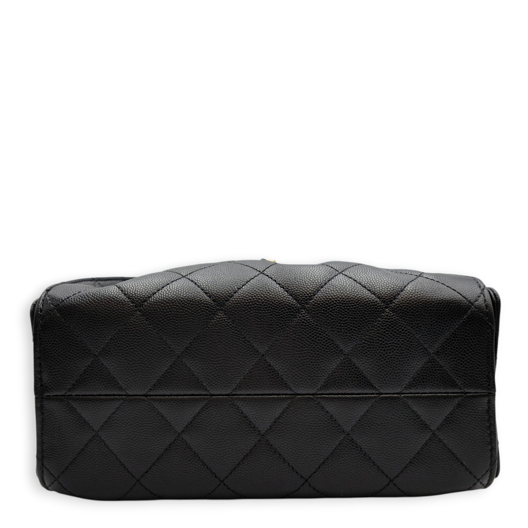 C25 Mini Black Shoulder Bag in Caviar Leather Gold hardware CL2605-21682 5