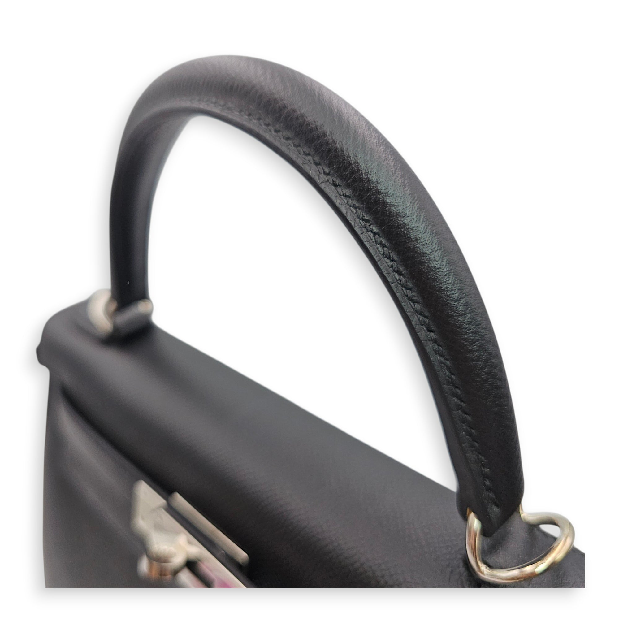 Sellier Kelly 28 Black in Epsom Palladium hardware CL2605-21683 13