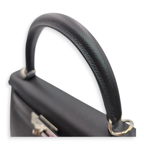 Sellier Kelly 28 Black in Epsom Palladium hardware CL2605-21683 13