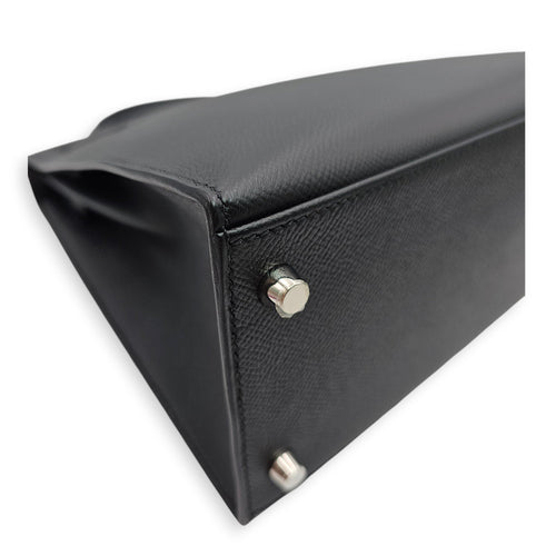 Sellier Kelly 28 Black in Epsom Palladium hardware CL2605-21683 9