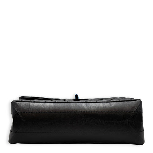 Reissue 2.55 Small Black Shoulder Bag in Calfskin So Black hardware CL2605-21684 6