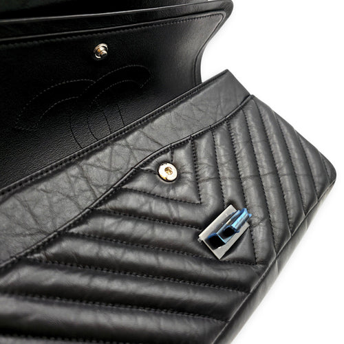 Reissue 2.55 Small Black Shoulder Bag in Calfskin So Black hardware CL2605-21684 10