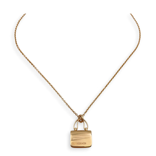 Amulettes Constance Pendant Necklace in Rose Gold Hardware CL2605-21689 4