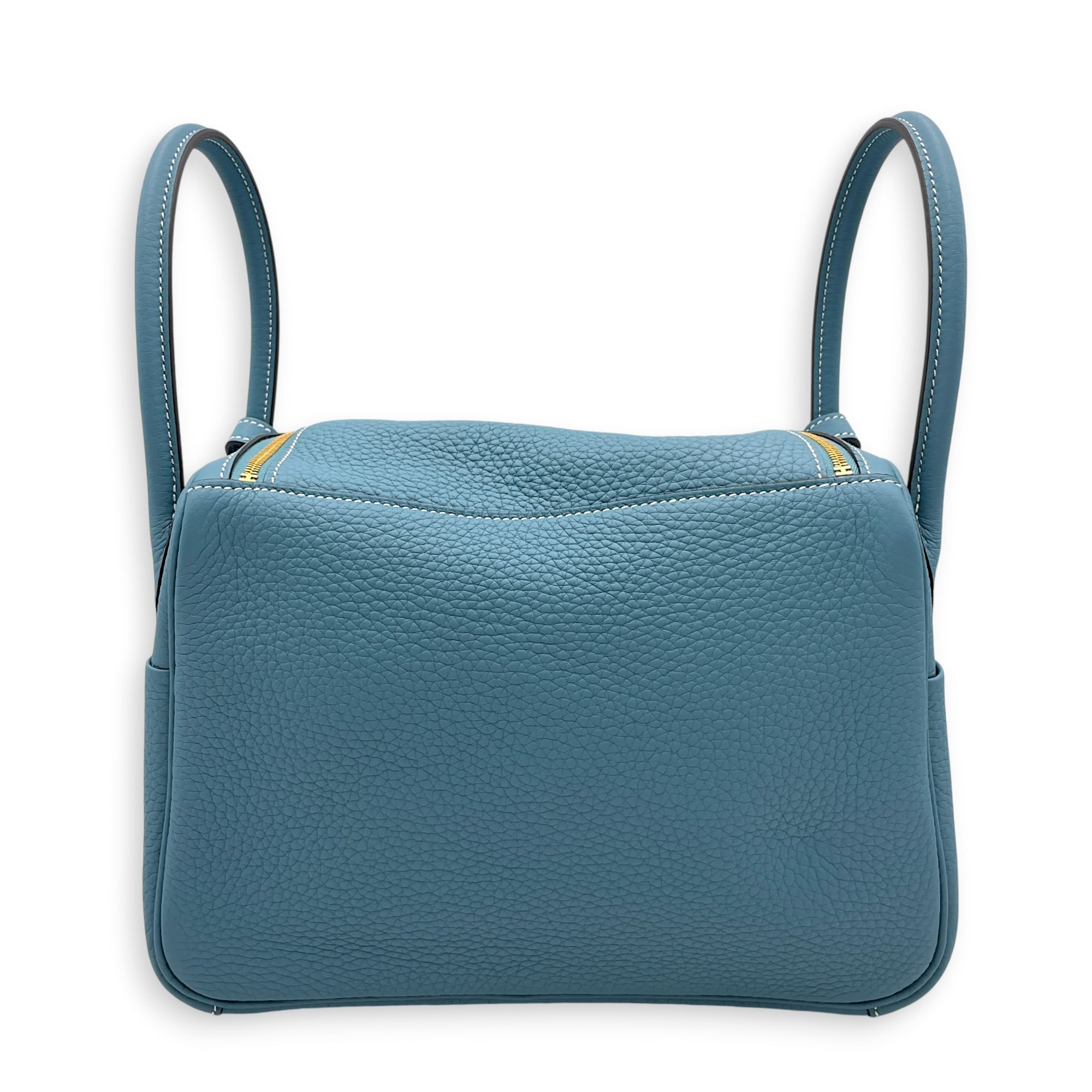 Lindy 26 New Blue Jean  in Clemence Gold hardware CL2605-21692 2