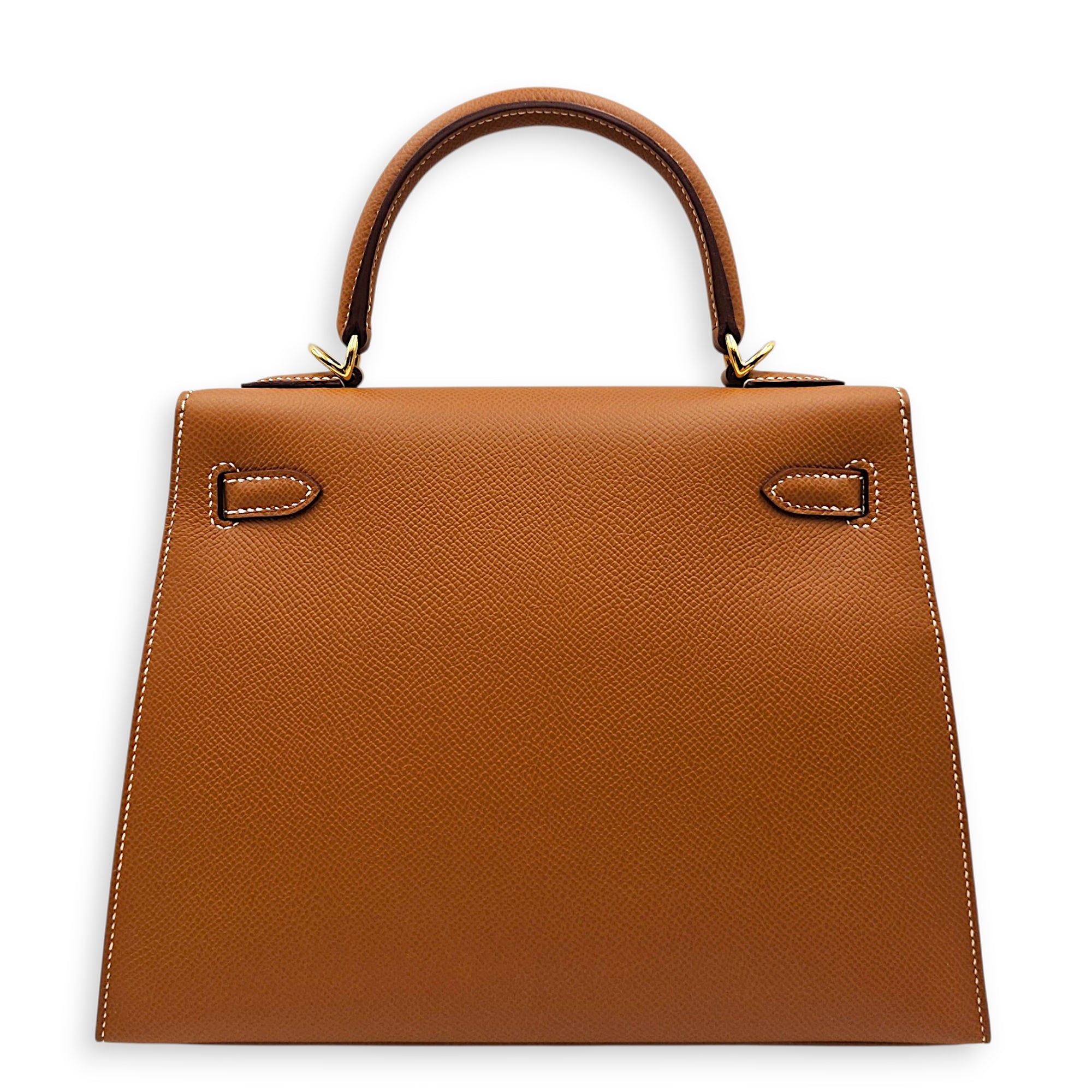 Sellier Kelly 25 Gold in Epsom Gold hardware CL2605-21695 2