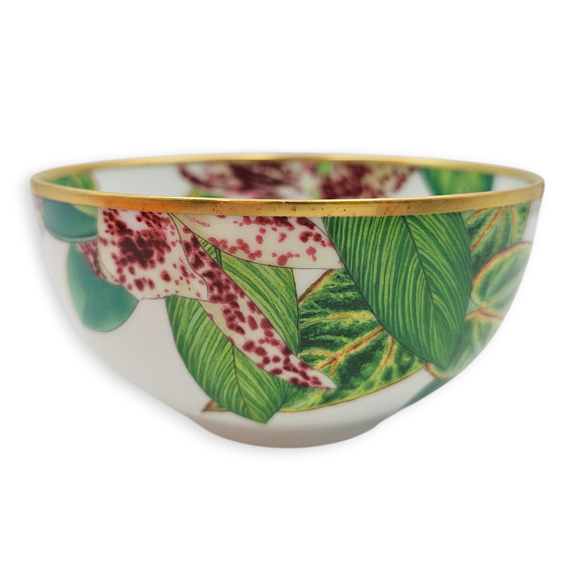 Passifolia Bowl Medium Model Multi-colour Tableware Gold hardware CL2605-21698 3