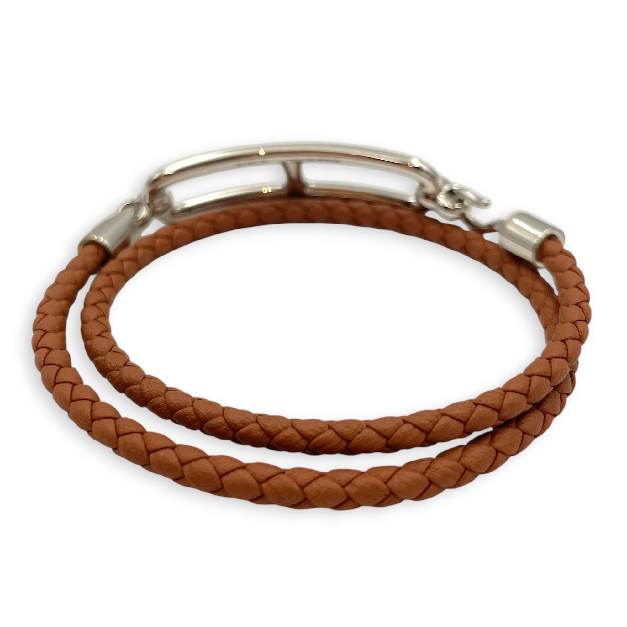 Roulis Double Tour T2 Gold Bracelet in Swift Palladium hardware CL2605-21703 2