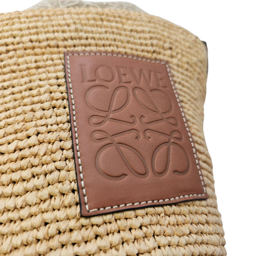 Anagram Pochette Basket Brown Crossbody Bag in Raffia Gold hardware CL2605-21709 10