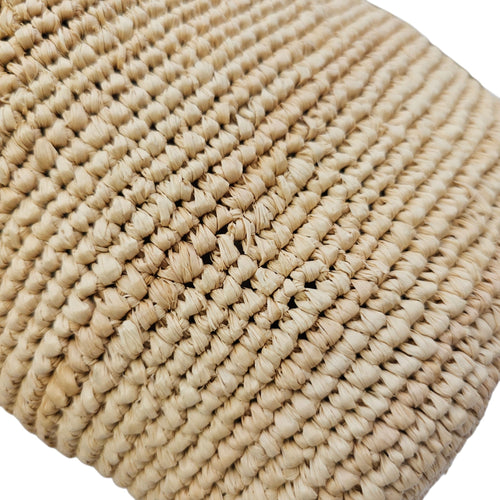 Anagram Pochette Basket Brown Crossbody Bag in Raffia Gold hardware CL2605-21709 11