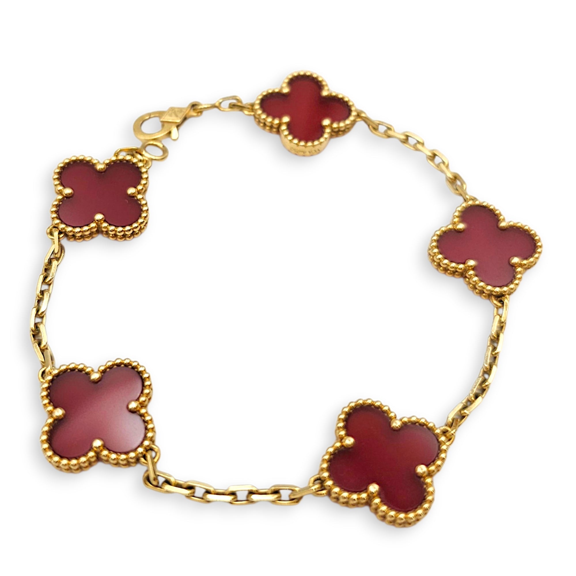 (PSPM) Alhambra Bracelet in Red CL2605-21726 2