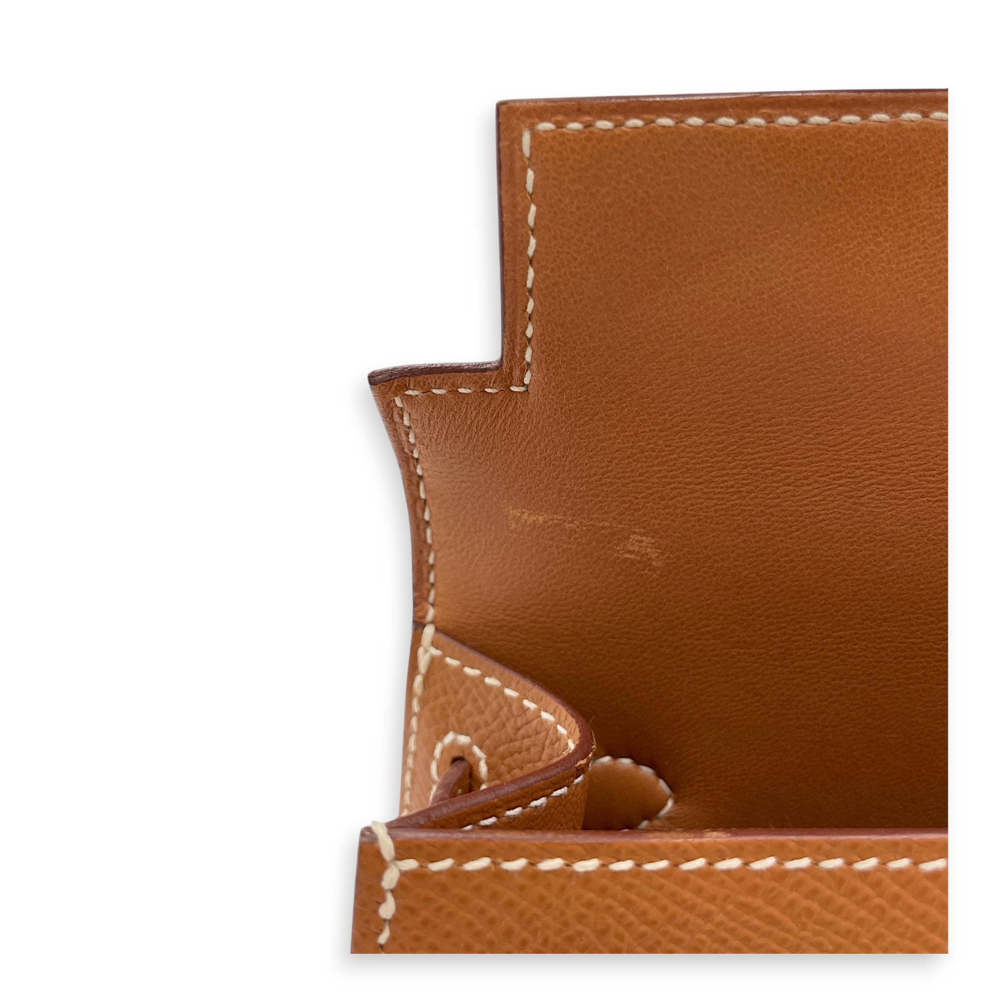 Sellier Kelly 20 Gold in Epsom Gold hardware CL2606-21747 15