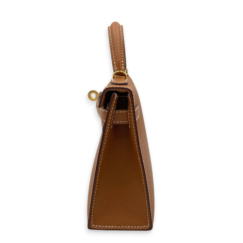 Sellier Kelly 20 Gold in Epsom Gold hardware CL2606-21747 5