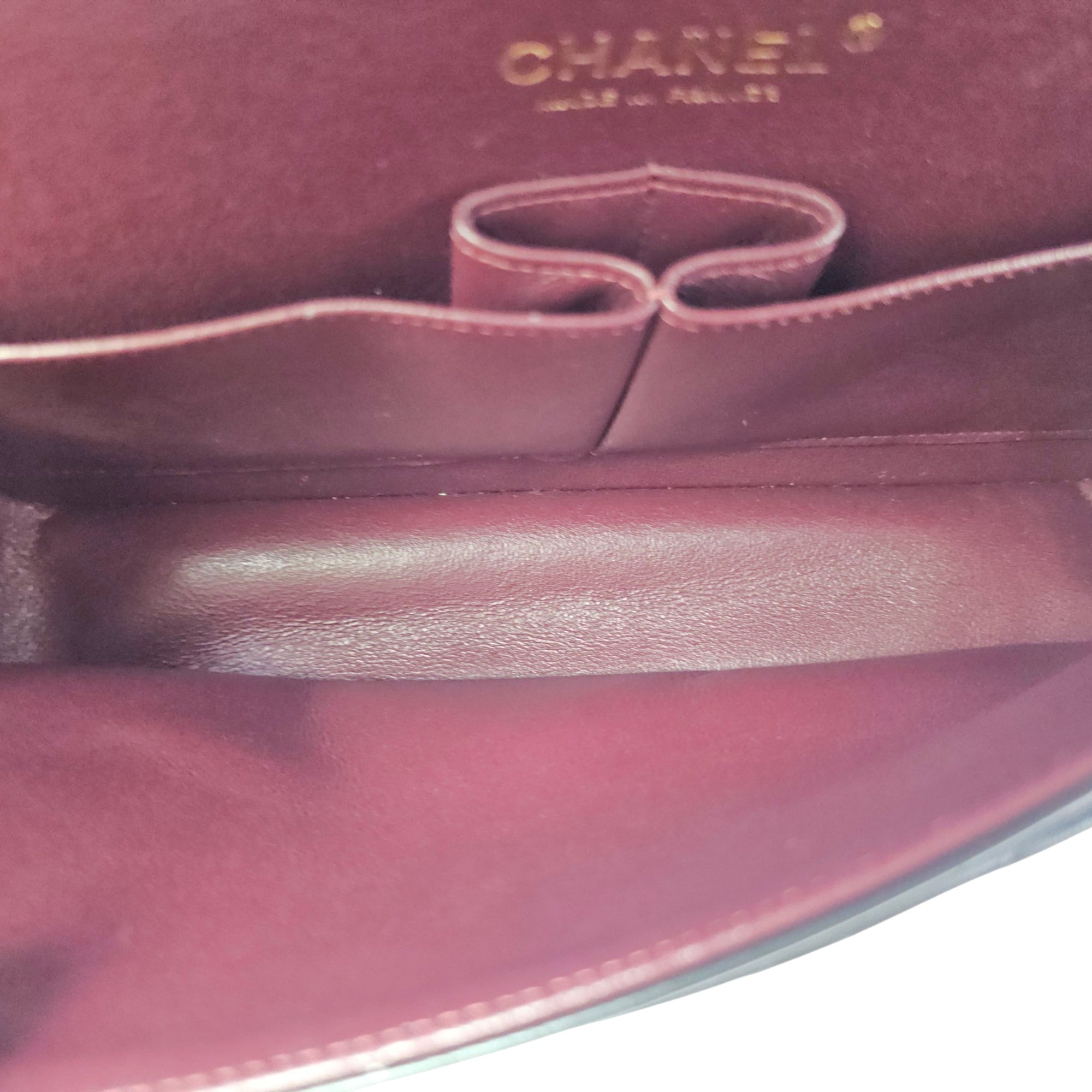 Classic Flap Medium Black Shoulder Bag in Lambskin Gold hardware CL2606-21751 6