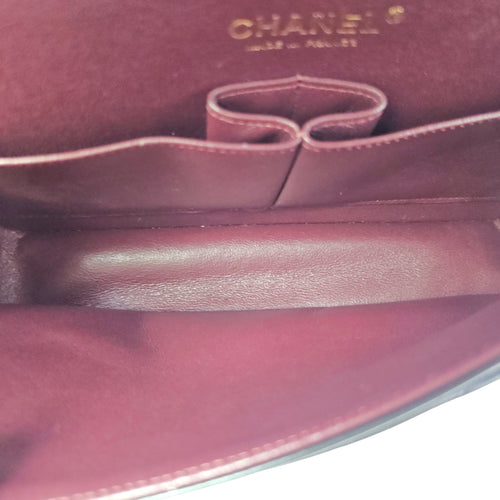 Classic Flap Medium Black Shoulder Bag in Lambskin Gold hardware CL2606-21751 6