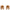 Mini Pop H Rose Dragee Earrings Gold hardware CL2606-21752 1