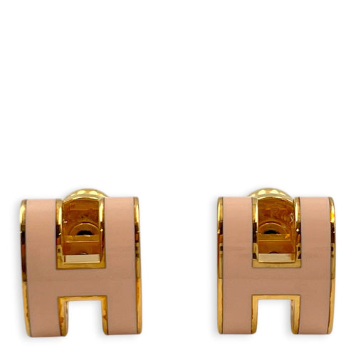 Mini Pop H Rose Dragee Earrings Gold hardware CL2606-21752 1