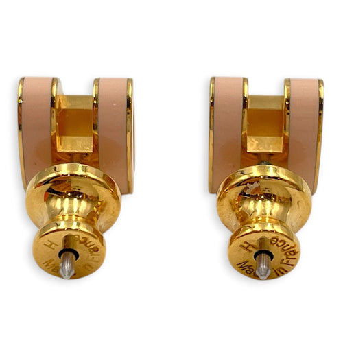 Mini Pop H Rose Dragee Earrings Gold hardware CL2606-21752 2