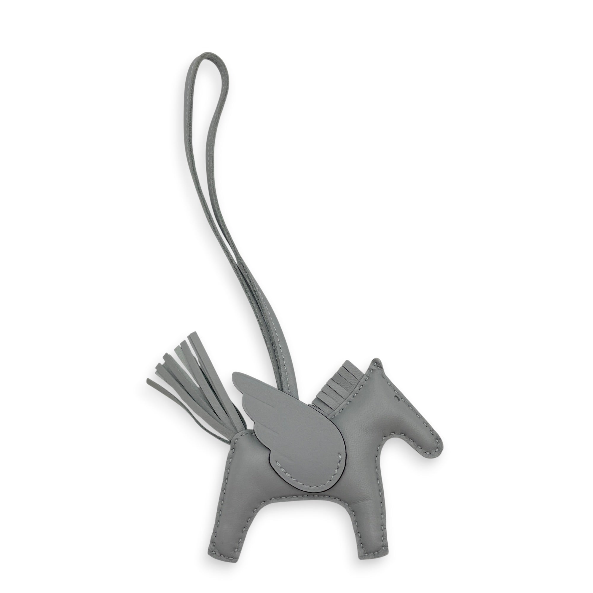 Pegasus PM Gris Pantin  Bag Accessory in Swift
