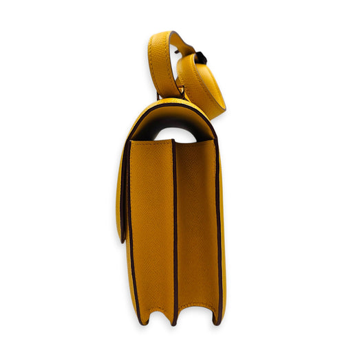Constance 24 Jaune Amber in Epsom Gold hardware CL2606-21763 4