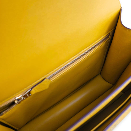 Constance 24 Jaune Amber in Epsom Gold hardware CL2606-21763 6