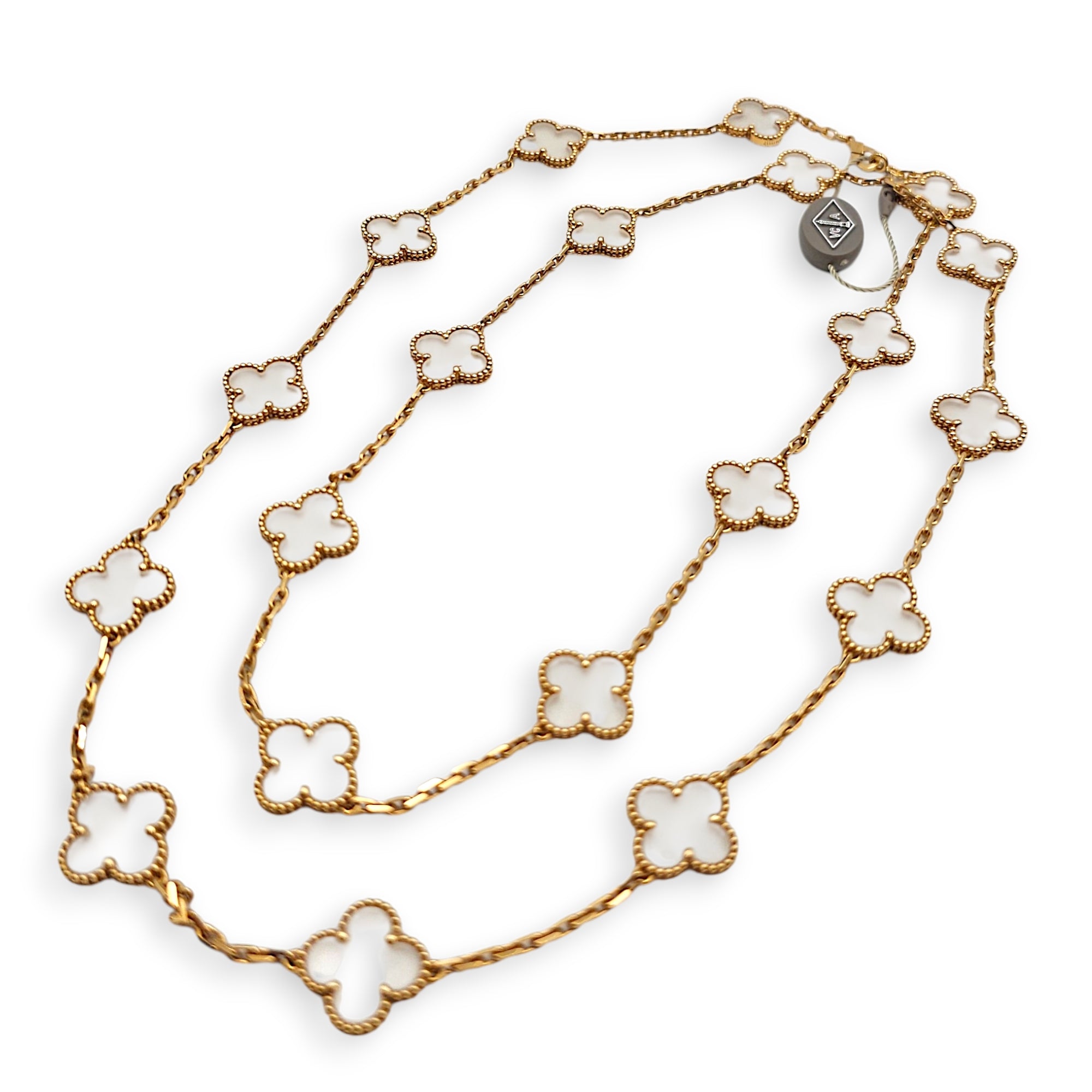 Vintage Alhambra, 20 Motifs long Necklace CL2606-21767 3