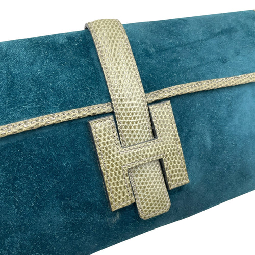 Jige Touch Blue Ocean/ Gris Fonce in Lizard/Suede CL2606-21769 10
