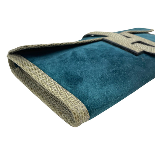Jige Touch Blue Ocean/ Gris Fonce in Lizard/Suede CL2606-21769 7