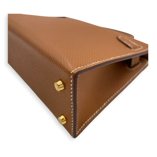 Sellier Kelly 20 Gold in Epsom Gold hardware CL2606-21780 10