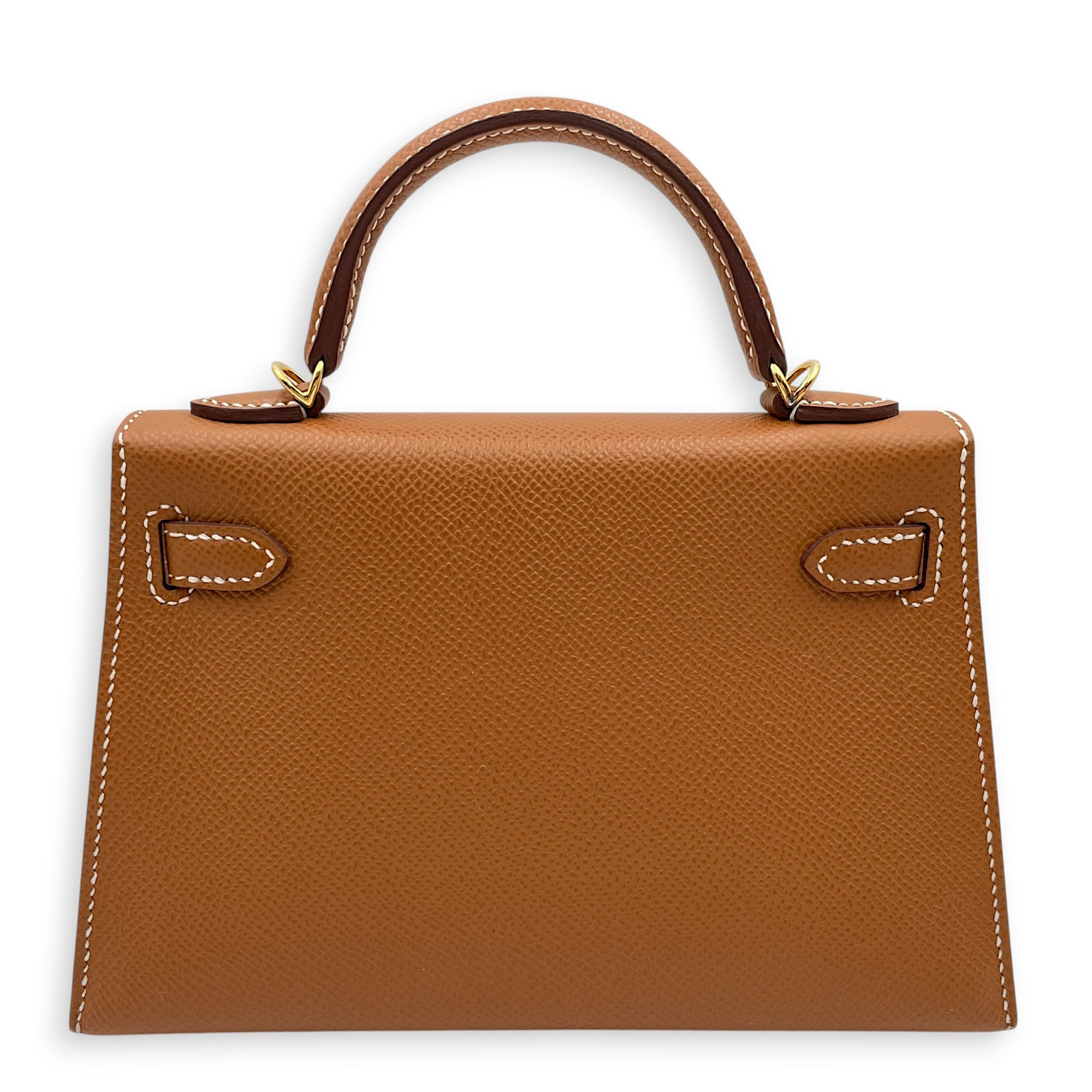 Sellier Kelly 20 Gold in Epsom Gold hardware CL2606-21780 2