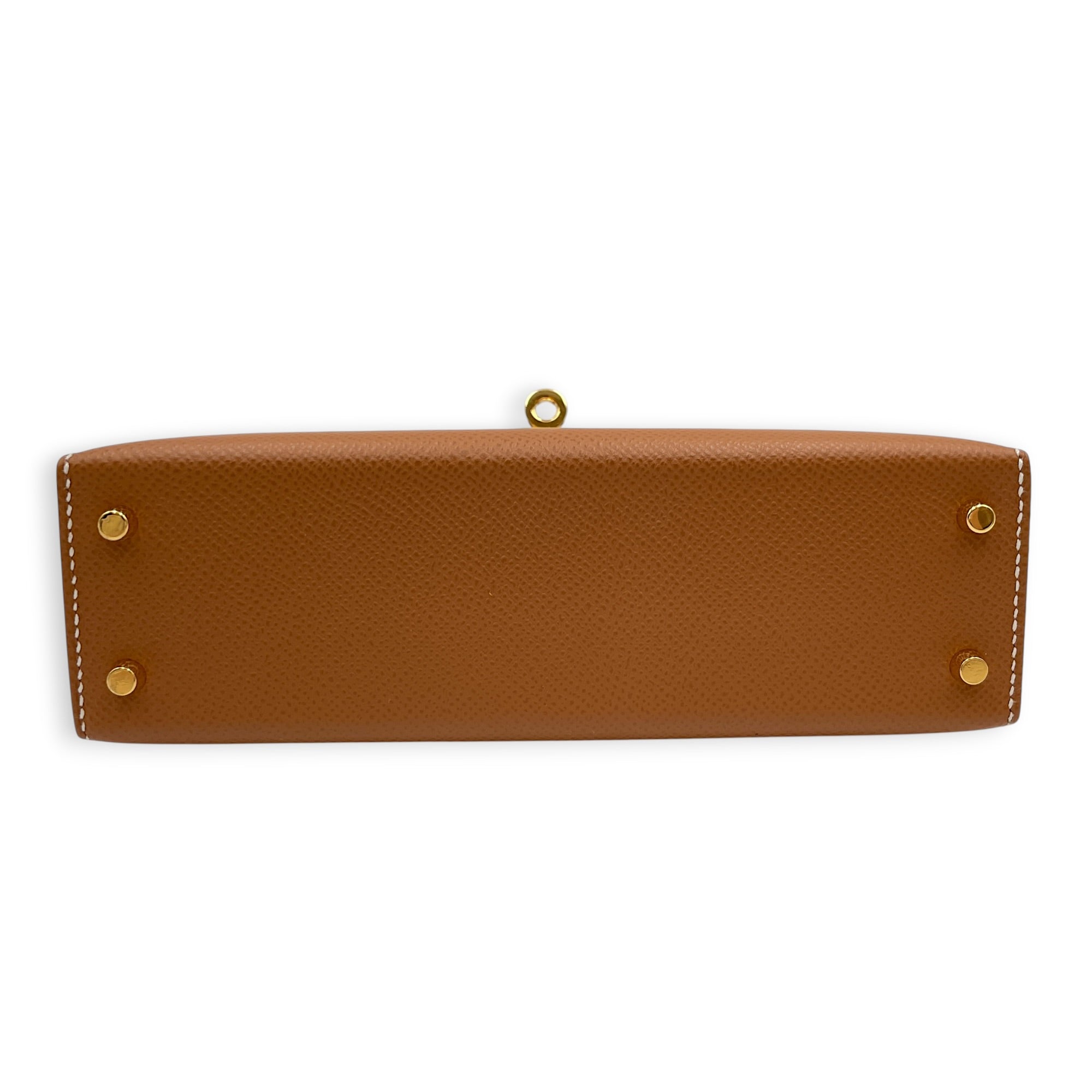Sellier Kelly 20 Gold in Epsom Gold hardware CL2606-21780 3