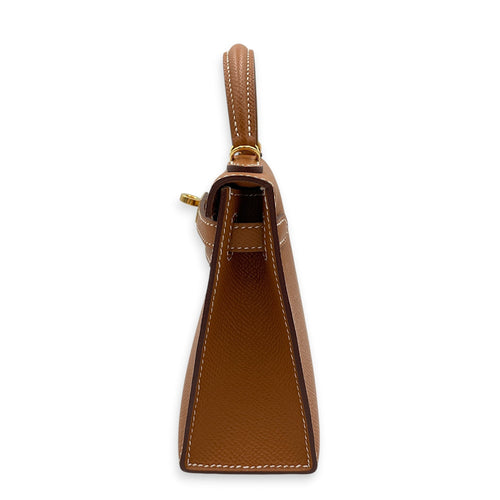 Sellier Kelly 20 Gold in Epsom Gold hardware CL2606-21780 4