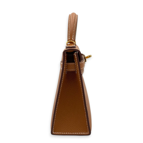 Sellier Kelly 20 Gold in Epsom Gold hardware CL2606-21780 5