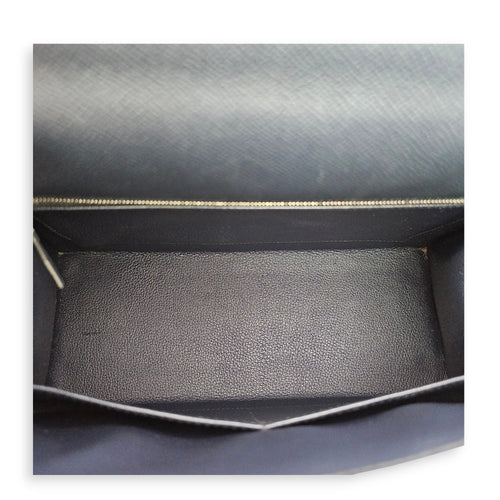 Sellier Kelly 28 Blue Indigo in Epsom Palladium hardware CL2606-21784 6