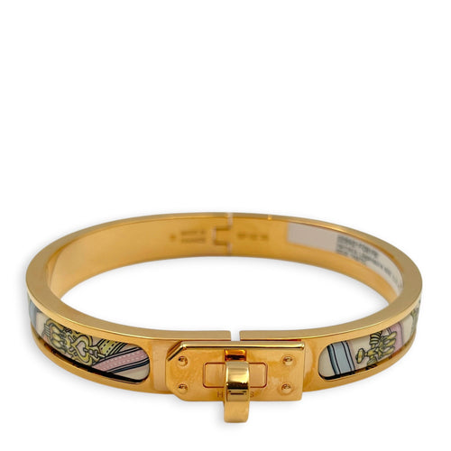 Mini Clic Kelly, Harnais Legendaire Doux Pastel  Bracelet Gold hardware CL2606-21794 1